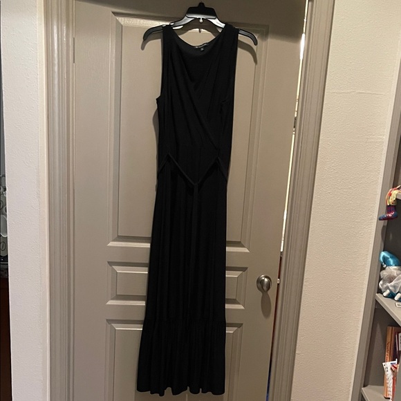 INC International Concepts Black Maxi Dress - Picture 1 of 3
